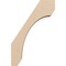 Ekena Millwork 3-inch W x 8-inch D x 12-inch H Legacy Rough Cedar Woodgrain TimberThane Knee Brace, Primed BRCUR03X08X12LECRCPR - alternate 5